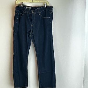 AG Adriano Goldschmied Tomboy Relaxed Crop Jeans Size 32